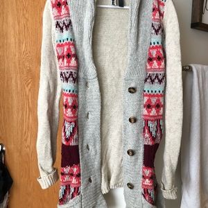 BKE sweater cardigan